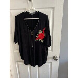 Love Delirious Top Size 3X Black